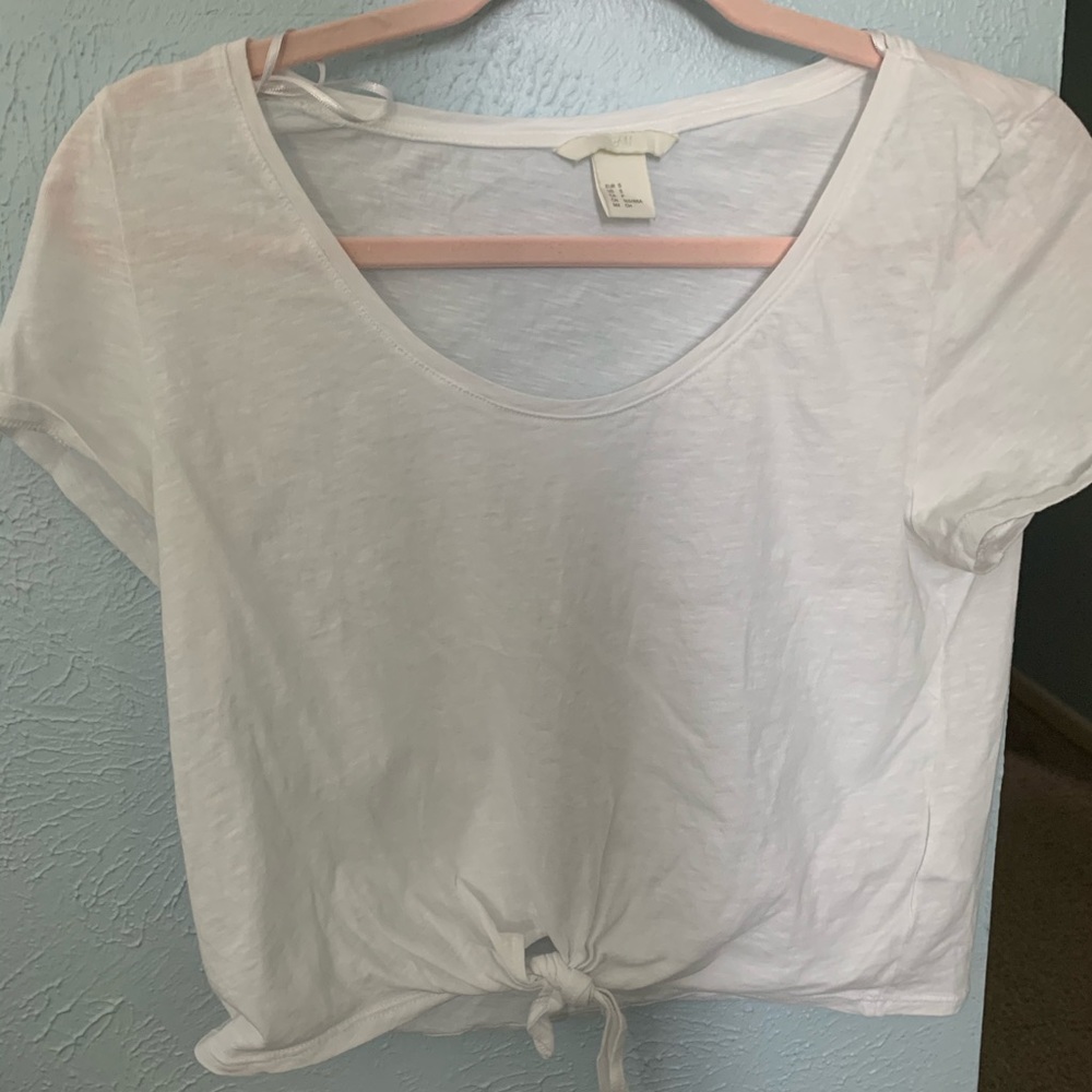 H&M Front Tie Tee